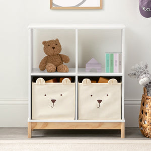 Brannan Bear Bookcase with Bins 3