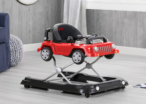  Jeep® Classic Wrangler 3-in-1 Grow With Me Walker, Anniversary Red (2312), Full View 2