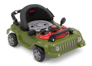  Jeep® Classic Wrangler 3-in-1 Grow With Me Walker, Anniversary Green (348),Adjustable seat height 6