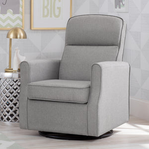 Blair Slim Nursery Glider Swivel Rocker Chair 10