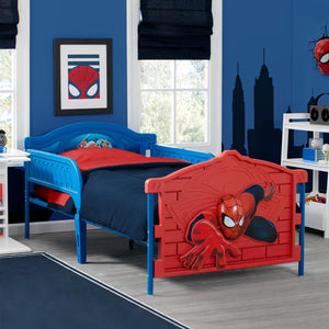 Spider-Man Plastic 3D Twin Bed 9