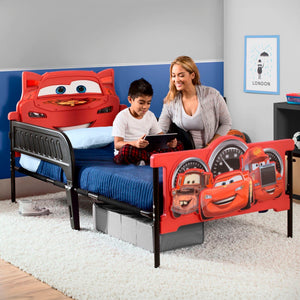 Cars Plastic 3D Twin Bed 10