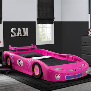 Minnie Mouse Car Twin Bed 3