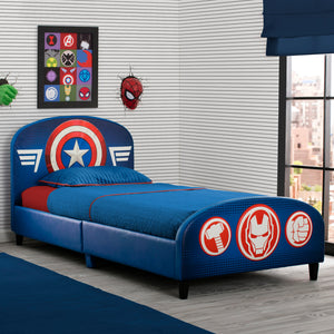 Avengers Upholstered Twin Bed 0