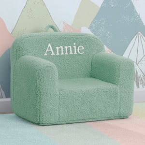 Personalized Cozee Sherpa Chair for Kids 5