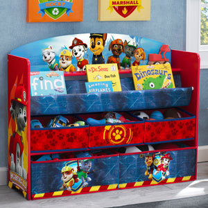 PAW Patrol Deluxe Book and Toy Organizer 83