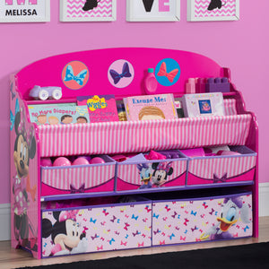 Minnie Mouse Deluxe Book & Toy Organizer 1