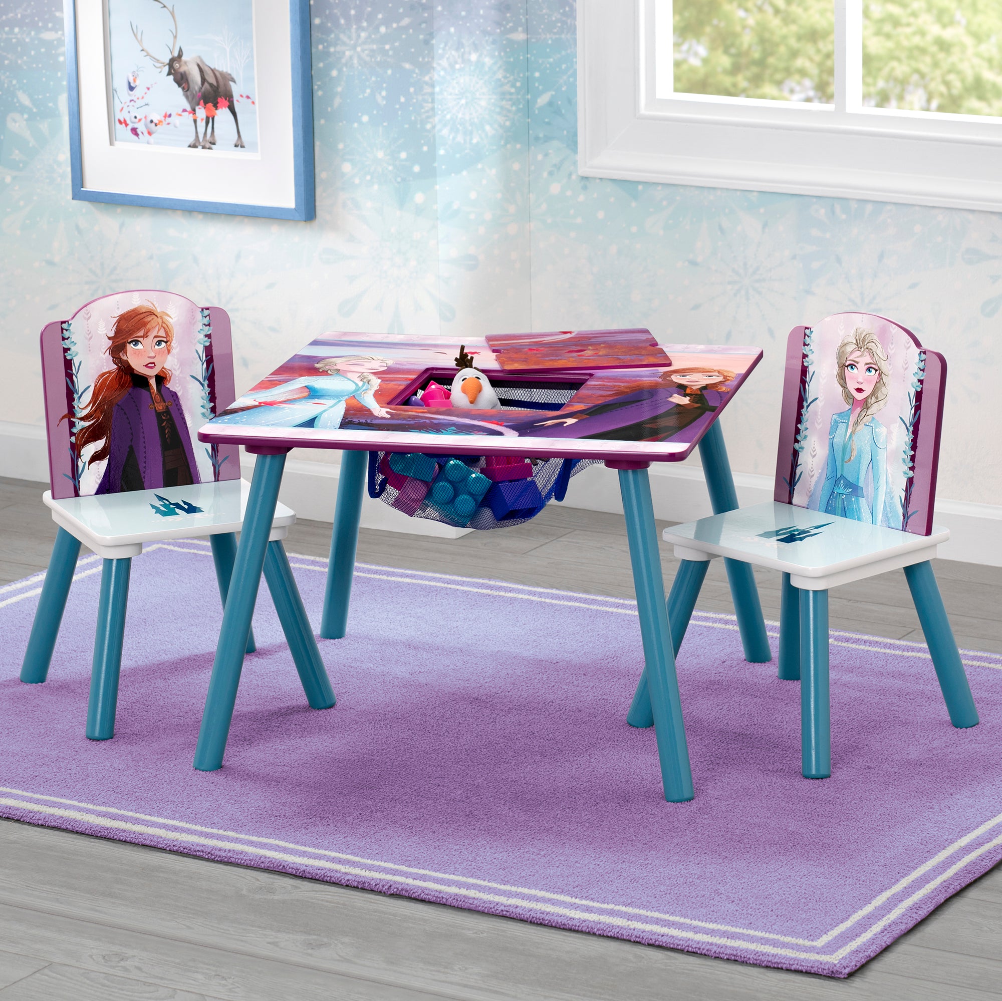 Frozen II Table and Chair Set with Storage