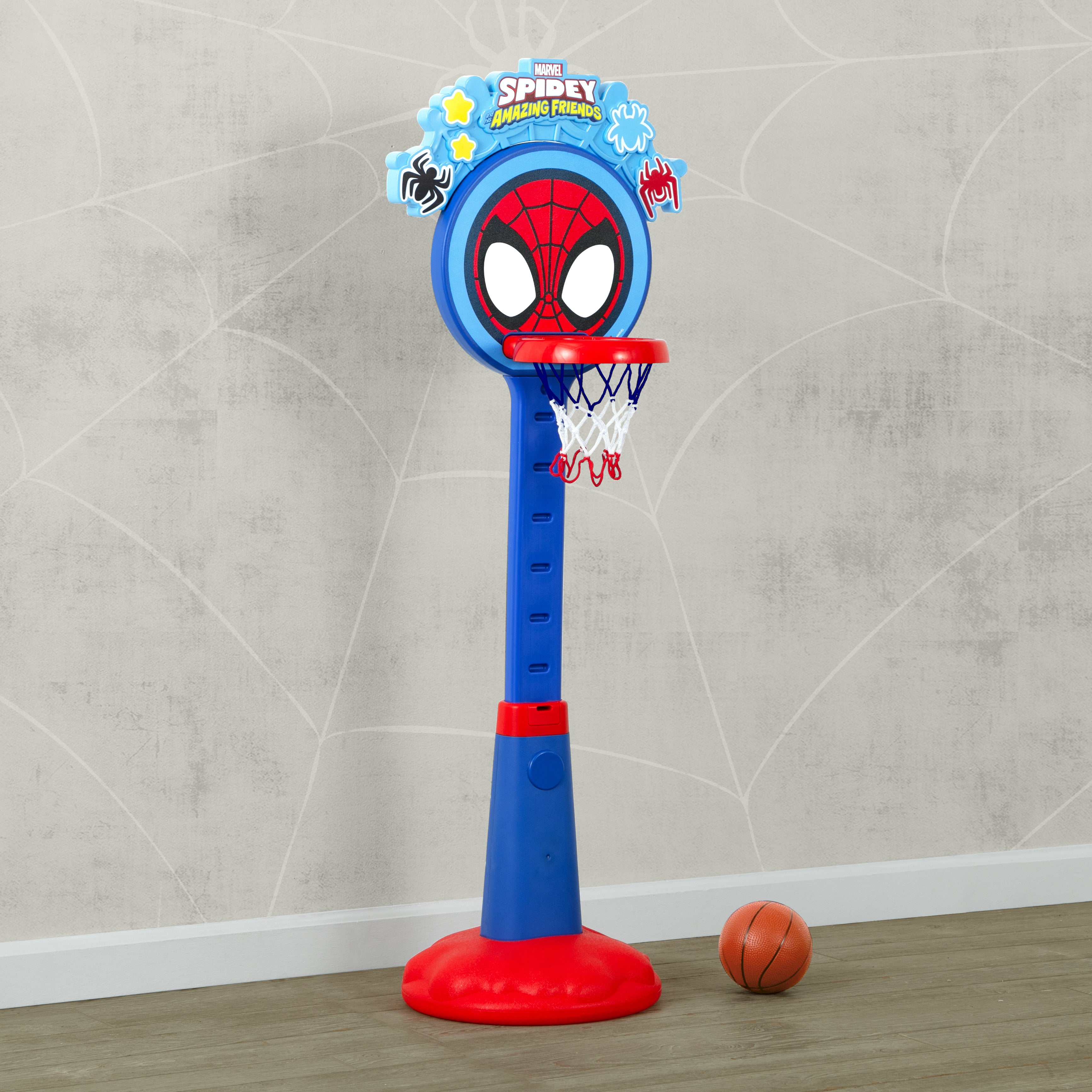 Spidey and His Amazing Friends Plastic Basketball Set