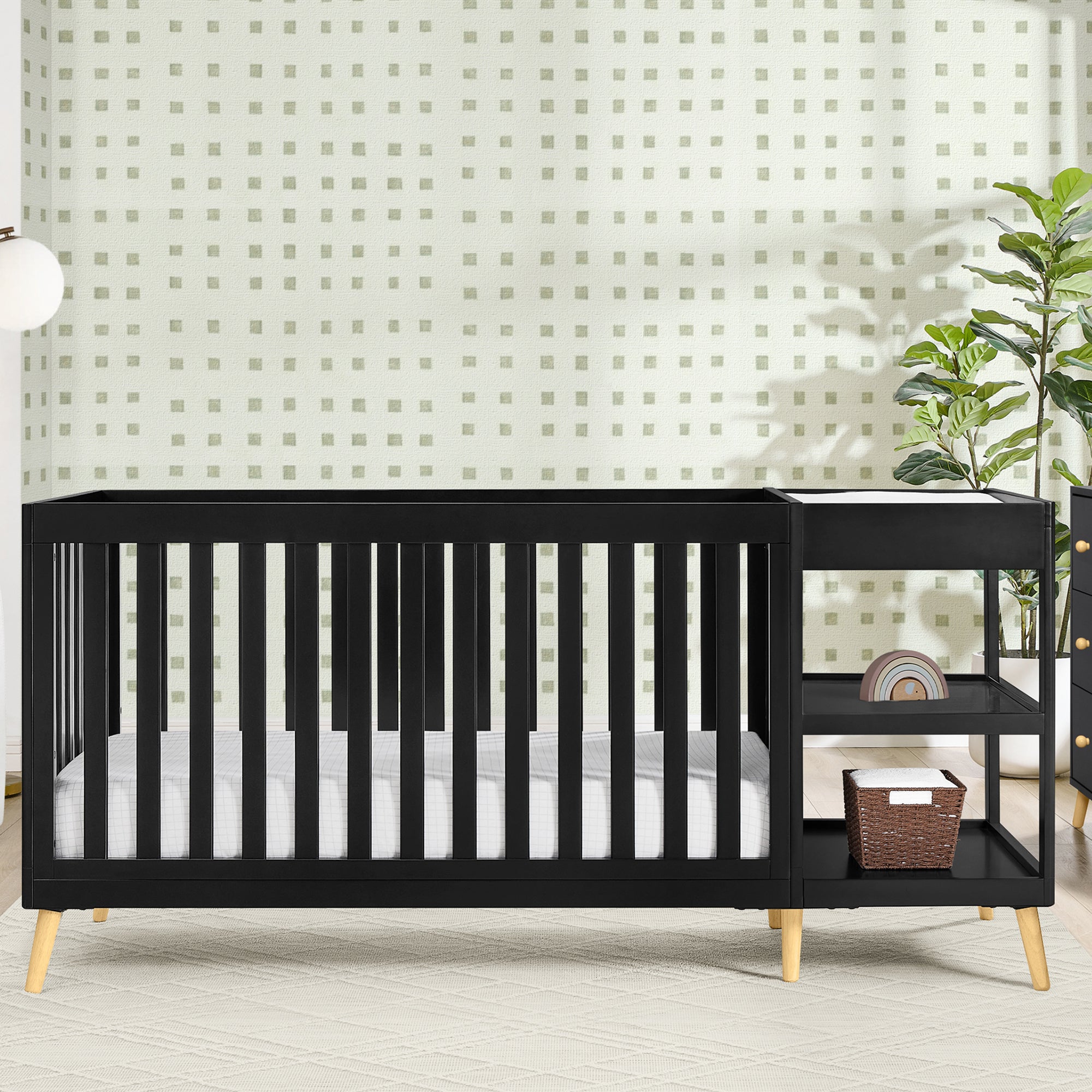 Essex 4-in-1 Convertible Crib and Changer