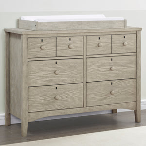 Farmhouse 6 Drawer Dresser with Interlocking Drawers 20