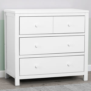 3 Drawer Dresser with Interlocking Drawers 12