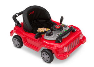  Jeep® Classic Wrangler 3-in-1 Grow With Me Walker, Anniversary Red (2312), Toy tray requires 2 AA batteries 17