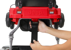 Jeep® Classic Wrangler 3-in-1 Grow With Me Walker Red (2312) Rear Detail View 19