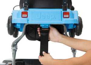  Jeep® Classic Wrangler 3-in-1 Grow With Me Walker, Anniversary Blue (2315), Adjustable seat height 27