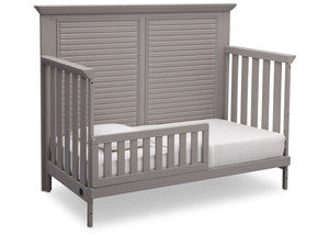 Simmons Kids Rustic Haze (940) Oakmont Crib 'N' More Toddler bed conversion side view b3b 10