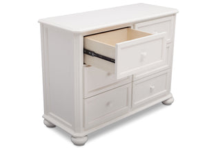 Simmons Kids Bianca (130) Peyton 6 Drawer Dresser Detail View a4a 4