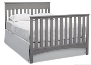 Delta Children Grey (026) Fabio 4-in-1 Crib, Full-Size Bed Conversion c6c 13