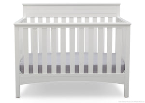 Delta Children Bianca (130) Fabio 4-in-1 Crib Front View, Crib Bed Conversion b2b 16