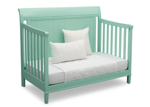 Delta Children Aqua (347) New Haven 4-in-1 Crib, Angled Conversion to Daybed, e5e 25