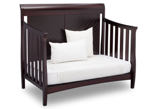 Delta Children Dark Espresso (958) Bennington Elite Sleigh 4-in-1 Convertible Crib (550650), Day Bed, c5c 13