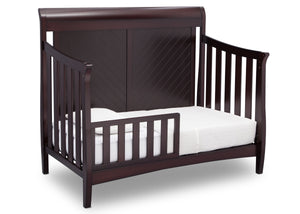 Delta Children Dark Espresso (958) Bennington Elite Sleigh 4-in-1 Convertible Crib (550650), Toddler Bed, c4c 12