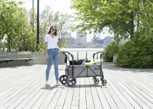 Jeep Wrangler Stroller Wagon Grey (2148), Lifestyle View 2 12