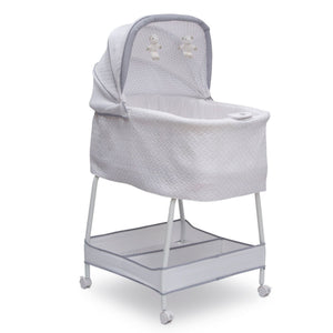 Silent Auto Gliding Elite Bassinet - Basketweave (2113) 701405-2113 8