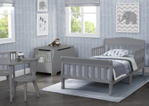 Delta Children Canton Toddler Bed Grey (026) roomshot a1a 21