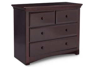 Serta Dark Chocolate (207) Park Ridge 4 Drawer Dresser (702640), Right Angle, c3c 10