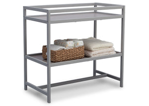 Delta Children Grey (026) Harbor Changing Table, Side View with Props a4a 4