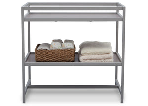 Delta Children Grey (026) Harbor Changing Table, Front View with Props a3a 5