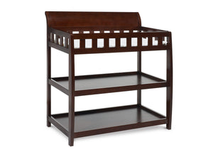 Delta Children Black Cherry Espresso (607) Bentley Changing Table, Right View c1c 10