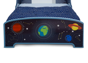 Delta Children Space Adventures (1223) Rocket Ship Wood Toddler Bed, Footboard View 5