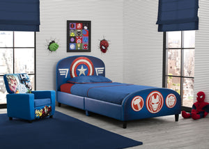 Delta Children Avengers Upholstered Twin Bed Avengers (1160) 2