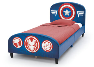 Delta Children Avengers Upholstered Twin Bed Avengers (1160), Left Silo 7