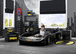 Delta Children DC Comics Batmobile Batman (1200) Twin Bed, Room, a1a 2