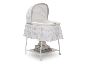 Little Folks Willow (2162) Silent Auto Gliding Bassinet by Delta Children, Right Silo View 2