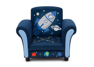 Delta Children Space Adventures (1223) Kids Upholstered Chair, Front Silo View 2