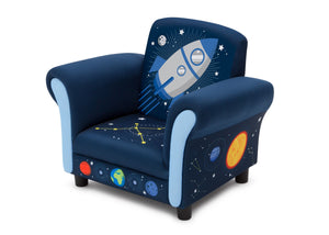 Delta Children Space Adventures (1223) Kids Upholstered Chair, Left Silo View 4