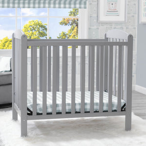 Sprout Mini Crib with Mattress Grey (026) 20