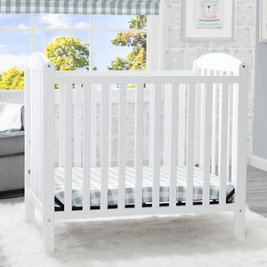 Sprout Mini Crib with Mattress Bianca White (130) 13