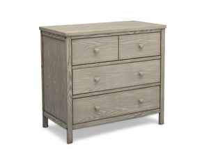 Delta Children Textured Limestone (1340) Middleton 3 Drawer Dresser, Right Silo View 5