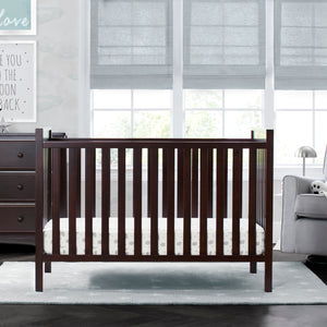 Delta Children Dark Chocolate (207) Mercer 6-in-1 Convertible Crib 2