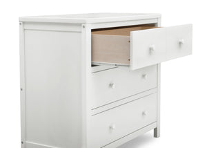 3 Drawer Dresser Delta Children Bianca White (130) 5