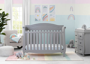 Lancaster 4-in-1 Convertible Crib Delta Children Grey (026) 0