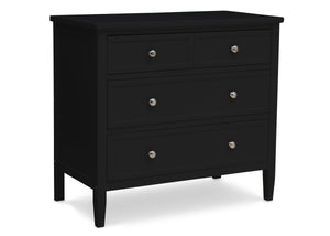 Epic 3 Drawer Dresser with Interlocking Drawers Black (001) 48