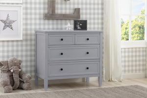 Epic 3 Drawer Dresser with Interlocking Drawers Grey (026) 6