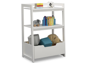 Delta Children Bianca White (130) Gateway Small Laddershelf (W101452) 9