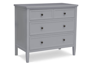 Epic 3 Drawer Dresser with Interlocking Drawers Grey (026) 44